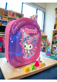 Resim Kromi 3d Kabartmalı Anaokulu Kreş Ve Günlük Kullanım Çantası 