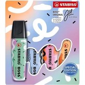 Resim Stabilo Fosforlu Kalem Boss Orıgınal Pastel-By Ju Schnee 4 Lü 70/4-1-101-10 