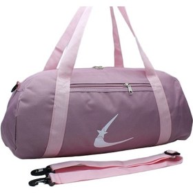 Resim Lavanta Renk Suya Dayanıklı Kumaş Seyahat Spor Gym Ve Fitness Çantası Lavanta 