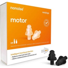 Resim Nonoıse Moto Kulak Tıkacı Siyah 