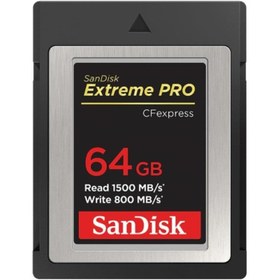 Resim Sandisk 64 GB Extreme Pro CFexpress Type B 1500 mb/s Hafıza Kartı 