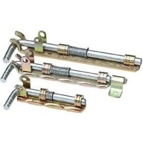 Resim Ferforje Kilitli Yaylı Sürgü 30 Cm 