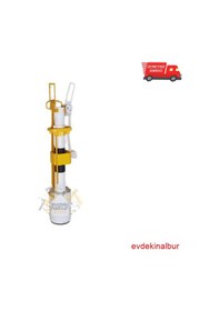 Resim Fluidmaster Gömme Rezervuar Boşaltma Grubu Beyaz 