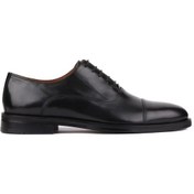 Resim Shoetyle - Siyah Deri Bağcıklı Erkek Klasik Ayakkabı 250-2030-783-siyah 