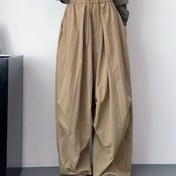 Resim Kadınların Yüksek Beli Bağcıklı Geniş Bacaklı Pantolonları - Bol Kesim, Düz Gri, Rahat Stil, Uzun Boy, Bahar ve Yaz için Mükemmel, Rahat Giyim için Uygun, Yüksek Beli Tayt Pantolonlar 