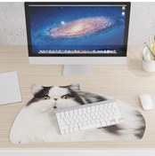 Resim Mustard Fat Cat Mousepad 