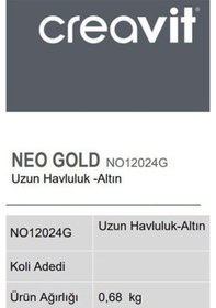 Resim Creavit No12024G Uzun Havluluk - Altın 