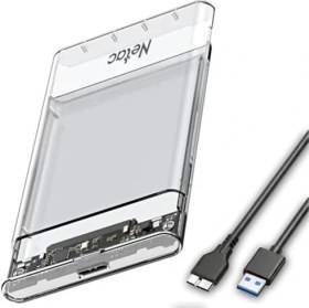Resim Netac 2.5" Taşınabilir Sabit Disk Kutusu USB 3.0 Hızlı Veri Aktarımı, 5gbps Sata I/ıı/ııı Uyumluluğu, Şeffaf Kasa, WH11 Model, Yüksek Performanslı Hdd/ssd Kutu | WH11 