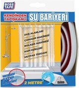 Resim STOREMAX Tape Duş, Kapı Eşiği, Mutfak Tezgahı Etrafı Su Kesici Bariyer - 2 metre 1157054 