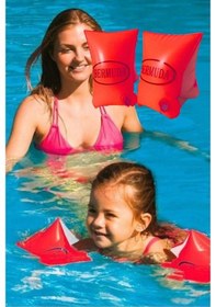 Resim Deniz Kolluğu Turuncu Havuz Yüzme Kolluk 30x15 Cm Çocuk Kolluk Turuncu 
