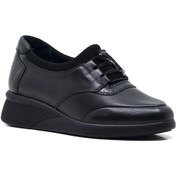 Resim King Paolo G5158 Defne Komfort - Siyah - Kadın Ayakkabı Siyah 