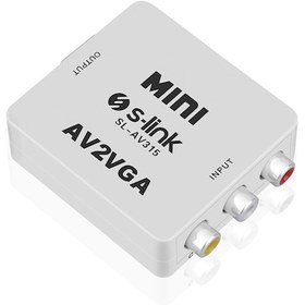 Resim SL-AV315 Vıdeo To Vga Çevirici S-Link