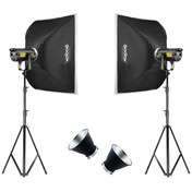 Resim Godox FV200 2'li Kit 200 Watt LED Video Işığı 