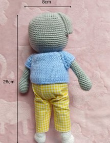 Resim CanansCraft Amigurumi Kuala Örgü Oyuncak Çocuk Oyuncağı 