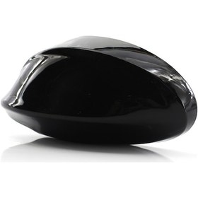 Resim Gajeena Bmw 3 Serisi E90 İçin Siyah Fırınlanmış Sol Yan Ayna Kapağı - Kolay Montaj, Çevre Dostu Abs Malzeme 