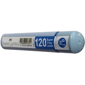 Resim Faber Castell Grip Min 0.7mm 120'li Tüp Açık Mavi 