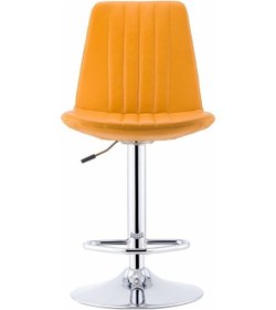 Resim Sive Bar Sandalyesi (413312158) Hardal 