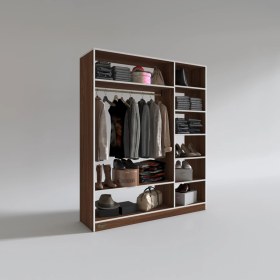 Resim Kenzlife giysi dolabı dursun 180*150*40 cvz gardırop 