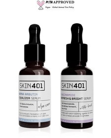 Resim Skin401 koyu leke ve siyah nokta serum seti 