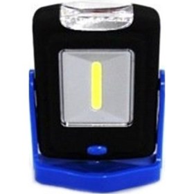 Resim Space Seyyar Lamba 3W 20 Cob Led Mıknatıslı Mavi / Laps36 