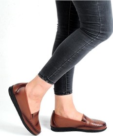 Resim Frida 65.1071 Taba Jel Taban Günlük Kadın Babet Ayakkabı 001 