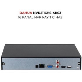 Resim Nvr2116hs-4ks3 16 Kanal H.265+ Network Video Recorder 