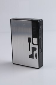 Resim Silvio Monetti Usb Şarjlı Çakmaklı Mentollü Sigara Tabakası - Tbkmentolr02 