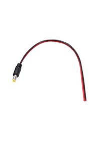 Resim TK 34 FİŞ KABLOLU TEK UÇLU KAMERA İÇİN 20 CM DC POWER JACK KABLOLU 