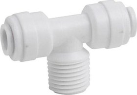 Resim Su Arıtma Cihazı Tatlandırıcı Filtre Için Yan Diş T Dirsek Quick 