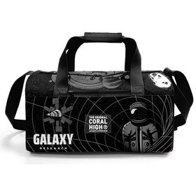 Resim Coral High Siyah Galaxy Desenli Spor Çantası 27526 
