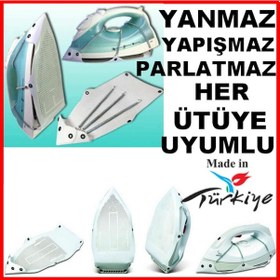 Resim Teflon Yanmaz Yapışmaz Ütü Altlığı Tabanlık Ütü Tabanlığı Silik 