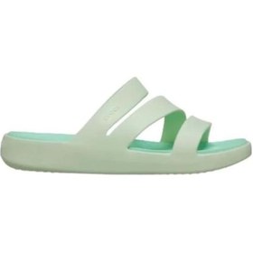 Resim Crocs 209587 - Gataway Strappy 3yh-jade Tın Parmak Arası Kadın Terlik Yeşil 