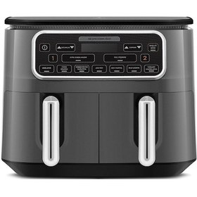 Resim Karaca Air Pro Cook Duo Köz Xxxl 8 Kişilik Airfryer 4 + 4 L 