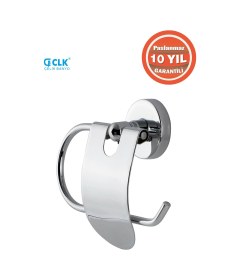 Resim Çelik Banyo Paslanmaz Pirinç Karaca Tuvalet Kağıtlık Kapaklı Krom 