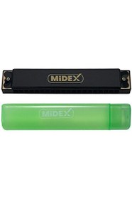 Resim Midex HN-20BK Siyah 20 Delikli Mızıka 