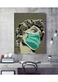 Resim Maskeli Sezar Ahşap Tablo 4mm 