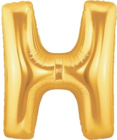 Resim Balon Folyo 40" Harf Altın H 