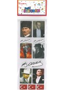 Resim Ticon Sticker Renk Atatürk Figürlü 