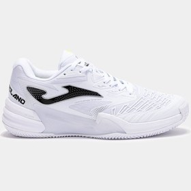 Resim Joma Roland Erkek Beyaz Toprak Kort Tenis Ayakkabısı Trols2502c Beyaz 