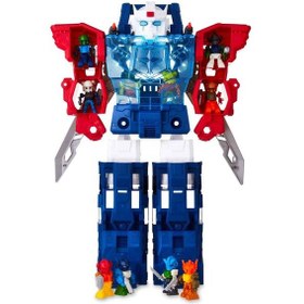 Resim Sunman Sesli Ve Işıklı Exobot Mega Morph Taşıyıcı Robot 54 Cm 