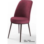 Resim Canisa Concept Dexa Serisi Sandalye, Mutfak&yemek Sandalyesi, 4 Adet Sandalye Ayaklar Kahverengi 