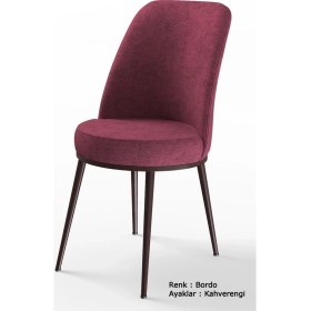 Resim Canisa Concept Dexa Serisi Sandalye, Mutfak&yemek Sandalyesi, 4 Adet Sandalye Ayaklar Kahverengi 