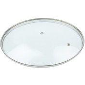 Resim Tüm Tencere Ve Tavalara Uygun Kaliteli Cam Kapak 26 Cm 