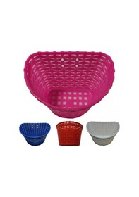 Resim Bmx Bisiklet Plastik Baskı Ön Sepet 12-16-20 [3 Renk] Pembe 