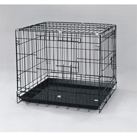 Resim Dayang Köpek Kafesi Siyah 61x44x50 