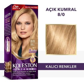 Resim Litae LitaeTrend Koleston Intense Saç Boyası 8/0 Açık Kumral - Salon Kalitesi 