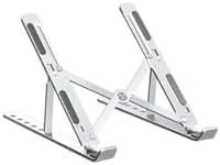 Resim ilka07 Taşınabilir Laptop Stant Bilgisayar Stant Notebook Stant Tüm Laptoplarla Uyumlu Bilgisayar Standı Taşınabilir Metal Kaymaz Stant Dizüstü Bilgisayar Stantları Stantı 