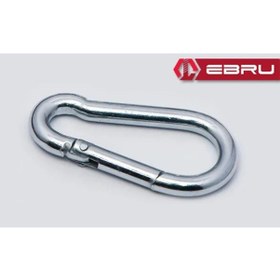 Resim Ebru Yaylı Karabina, Çengel, Kanca 10mm - 2 Adet Çok Renkli 