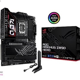 Resim Asus ROG MAXIMUS Z890 HERO WiFi 8800mhz(OC) RGB M.2 1851p ATX 