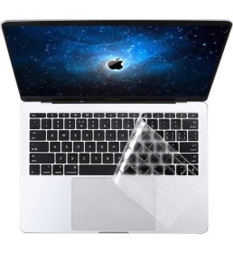 Resim Apple Macbook 15.4' Pro A1286 Uyumlu Retina Zore Klavye Koruyucu Şeffaf Silikon Ped 